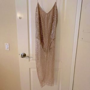 Meshki Rose Gold Dress